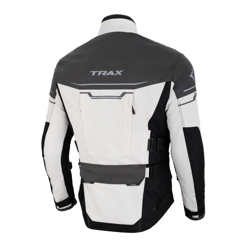 TRAXMOTO: Casaco Ventura Titanium Grey - Homem